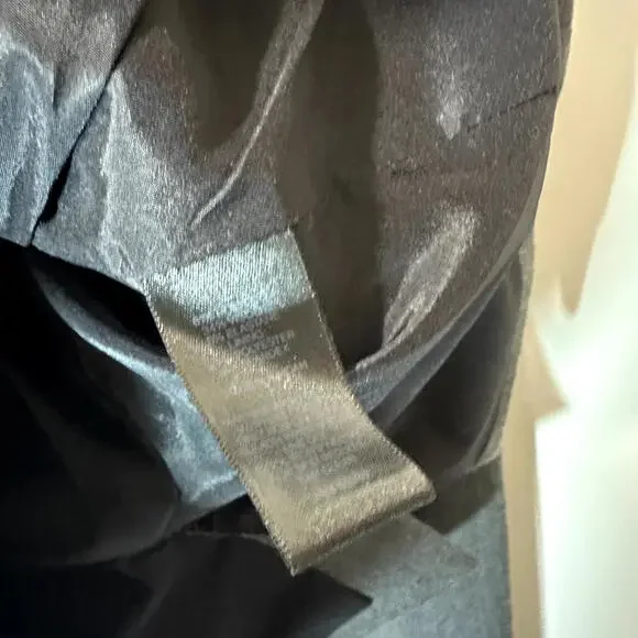 Express Notch Collar One Button Blazer Jacket Gray Business Office Womens Size 0 - Picture 3 of 4